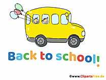 Gif Animation School Bus