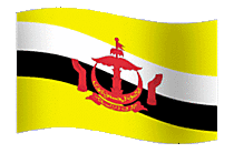 Brunei Fahne Gif Animation
