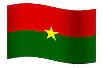 Burkina Faso Flagge Gif kostenlos