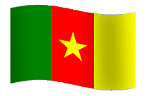 Kamerun Flagge Gif animated