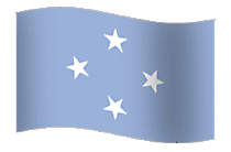 Mikronesien Fahne Gif Animation