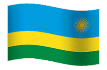 Rwanda Fahne Gif Animation