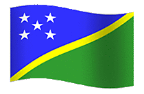 Salomonen Flagge Gif animated