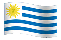 Uruguay Fahne Gif Animation