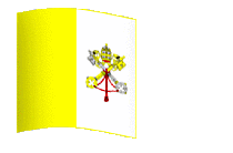 Vatikanstadt Fahne Gif Animation