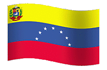 Venezuela Flagge Gif animated