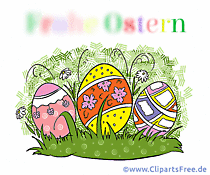Frohe Ostern Gif Grusskarte