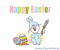 Frohe Ostern Clipart animiert