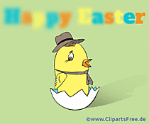Gruss zu Ostern auf Englisch Bild