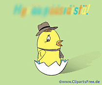 eCard Frohe Ostern auf Finnisch