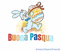 Feliz Páscoa em italiano