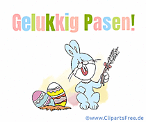 Animation zu Ostern auf Niederländisch