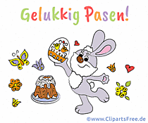 Frohe Ostern auf Niederländisch Bild