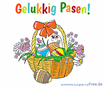 สุขสันต์วันอีสเตอร์ในภาษาดัตช์