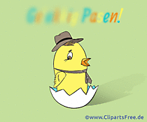 Schönes Bild zu Ostern auf Niederländisch