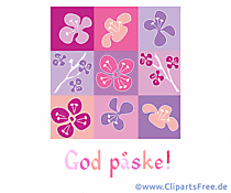 Frohe Ostern auf Norwegisch Gif