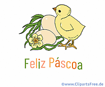 Gif Animation zu Ostern auf Portugiesisch