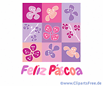 Schöne Grüße zu Ostern auf Portugiesisch