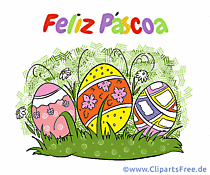 Wie sagt man Frohe Ostern auf Portugiesisch