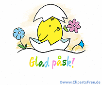 Frohe Ostern auf Schwedisch