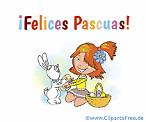 Animierte E-Karte zu Ostern auf Spanisch