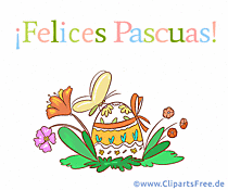 Frohe Ostern auf Spanisch Glückwunsch