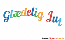 Animation Frohe Weihnachten auf Dänisch