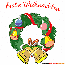 Gratulation Frohe Weihnachten auf Deutsch Gif