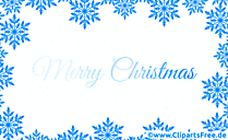 Frohe Weihnachten in englischer Sprache Gif Clipart