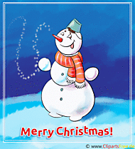Schneemann Gif Clipart animiert kostenlos