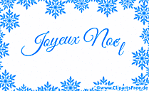 Weihnachtsgruss auf Französisch animierte E-Karte