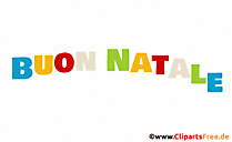 Frohe Weihnachten auf Italienisch animierter Text