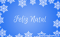 E-Card animiert zu Weihnachten in portugiesischer Sprache