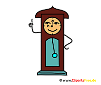 Animierte Gifs Wanduhr