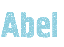 Abel Jungenname animirte Gif-Animation