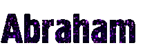 Abraham Jungenname animirte Gif-Animation