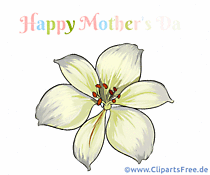 Image and text for Mother's Day in English