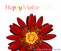 Cartão de Dia das Mães em inglês