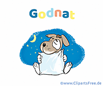 Gif Gute Nacht in Dänischer Sprache