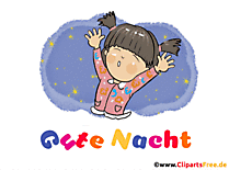 Gute Nacht schöne Gif-Animation