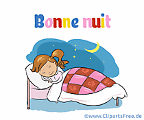 Wie sagt man Gute Nacht auf Französisch Bild