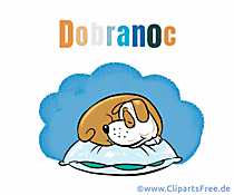 Bild Gute Nacht auf Polnisch