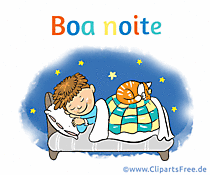 Wie sagt man Gute Nacht auf Portugiesisch Gif-Bild