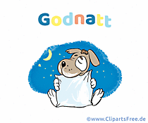 Gif Gute Nacht auf Schwedisch