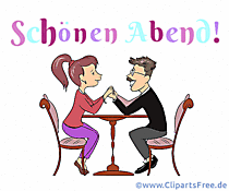 Date am Abend Gif-Clipart