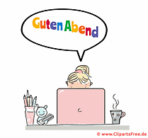 Schöne Grüße am Abend online versenden - Animierte Gifs