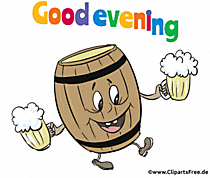 Guten Abend auf Englisch - kostenlose animierte Gifs