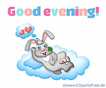 Guten Abend auf Englisch Gif