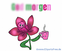 Guten Morgen auf Dänisch - Grüsse an dänische Freunde und Bekannte