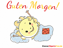 Animation im Gif-Format Sonne steht früh morgen auf